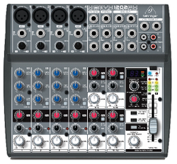 BEHRINGER 1202FX микшер, 4 моновхода, 4 стерео, 1 AUX-шина, процессор эффектов__1