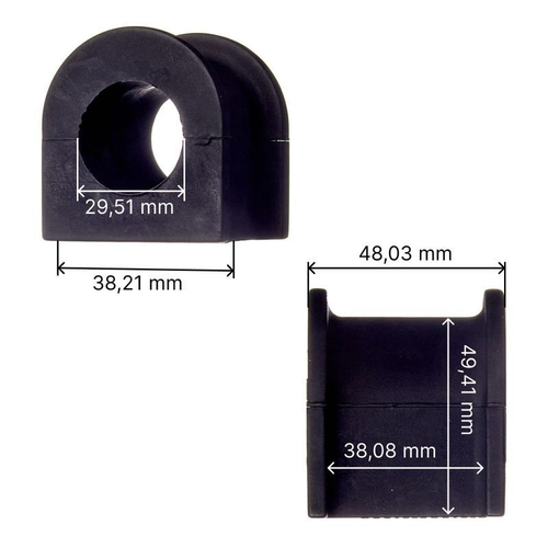 Втулка стабилизатора переднего Avantech ABH0193