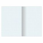 Тетрадь А4, 96 л., BRAUBERG, скоба, клетка, глянцевый лак, "Monocolor", (микс в спайке), 405322