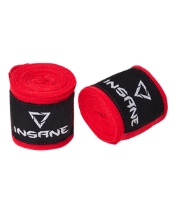 Бинт боксерский COBRA, хлопок/нейлон, красный, 2,5 м