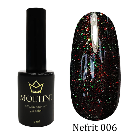 Гель-лак Moltini Nefrit 005, 12 ml