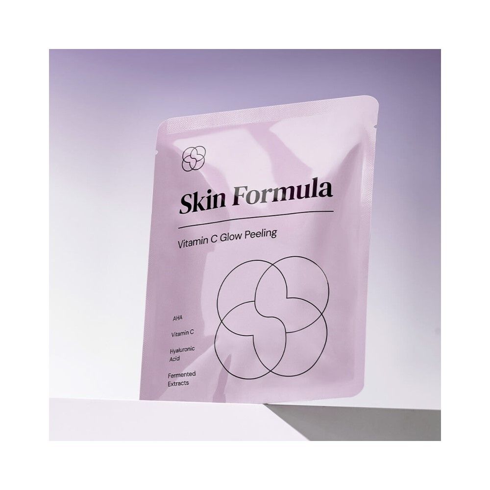 Skin Formula Vitamin C Glow Peeling Омолаживающий пилинг для сияния и выравнивания тона кожи, 15 мл