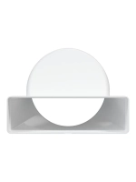 Соединитель 60х204/D160 эксц. плоск./круг. 620СП16КП ERA