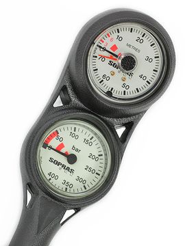 Консоль двухприборная Sopras Sub (манометр 400 бар + глубиномер)