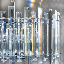 Citilux Ингвар CL334161 Люстра подвесная хрустальная Хром