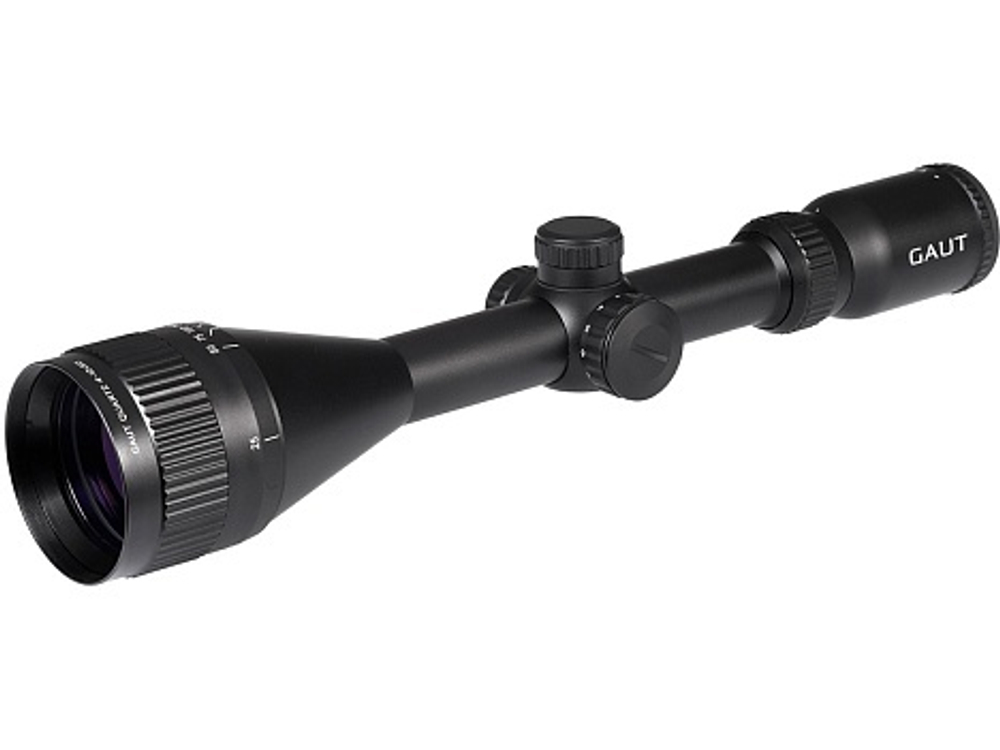 Прицел Gaut Quartz 4-12x50AO, сетка 2 (Mil-Dot), подсветка