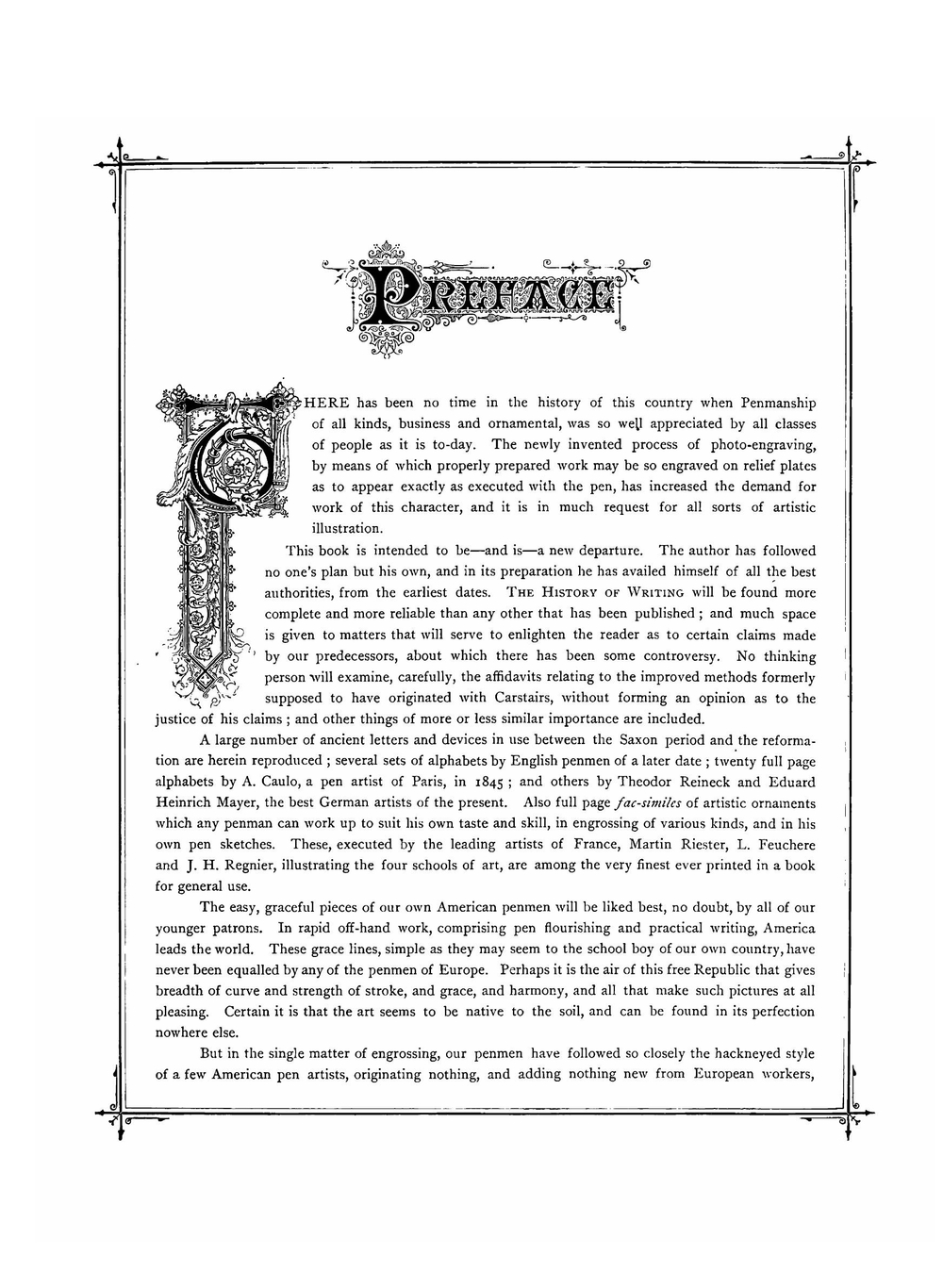 The penman's hand-book | George A. Gaskell