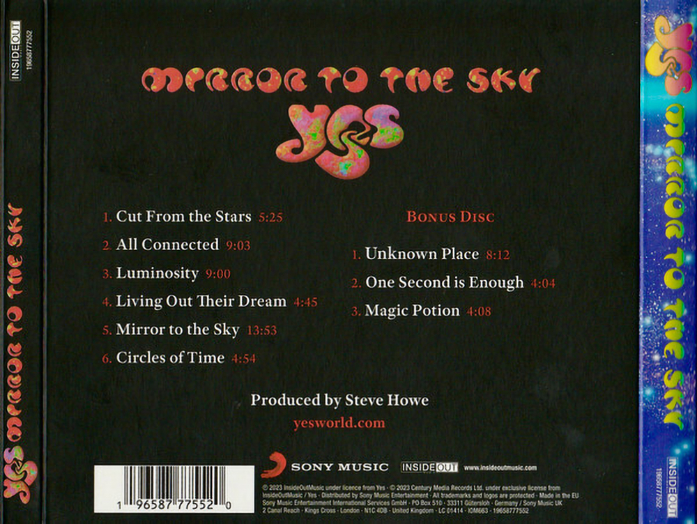 Yes / Mirror to the Sky (Limited Edition)(2CD)