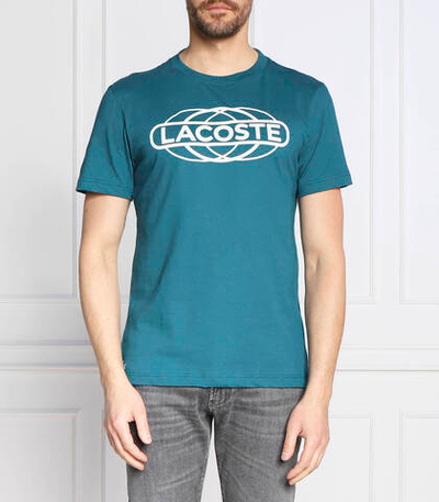 футболка Lacoste - бирюзовый(TH9281)