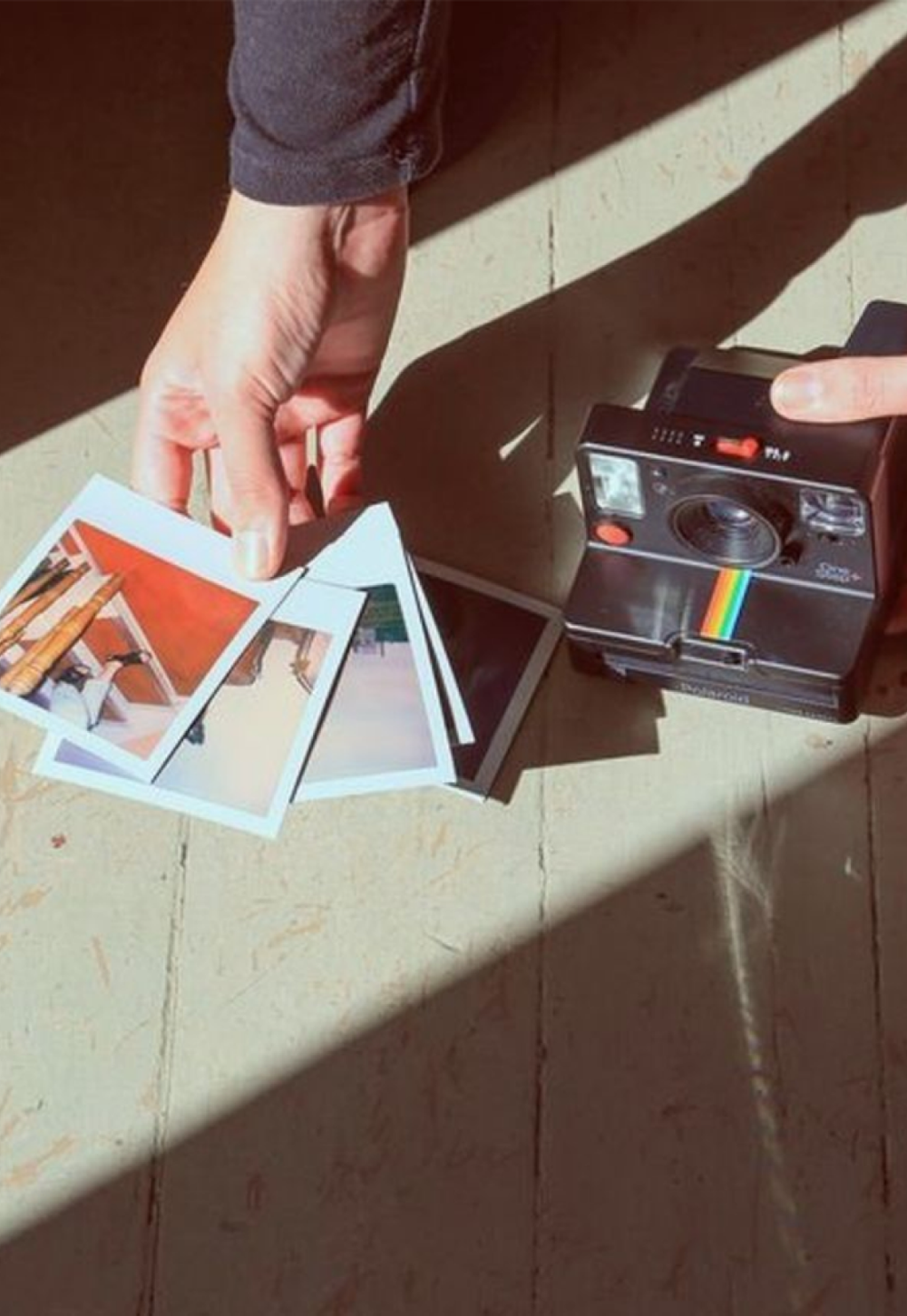 Серьги из серебра "Закат на море"