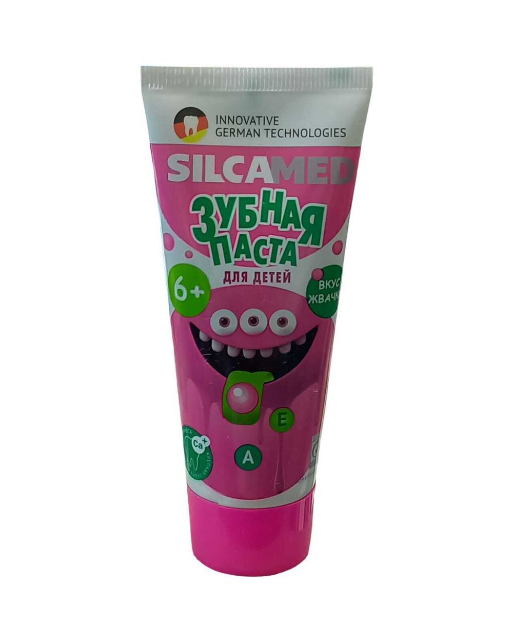 Детская зуб.паста SilkaMed со вкусом жвачки 65мл