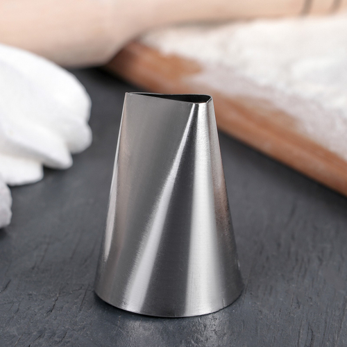 Насадка кондитерская «Лепесток», d=3,4 см, выход 2,3 см, нержавеющая сталь