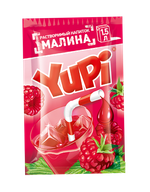 Растворимый напиток ЮПИ Малина 12г*24шт*6 блоков.