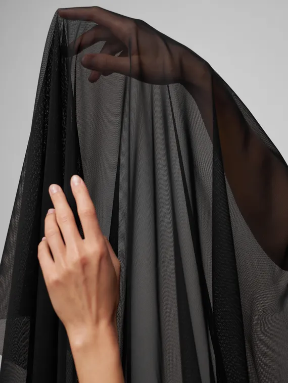 Сетка эластичная оптом Lauma арт. 556, черный 170