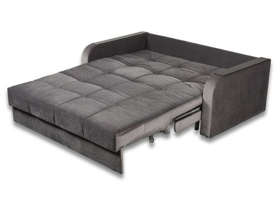 Амиго NEW БНП 2000 диван-кровать серый, велюр (2М)