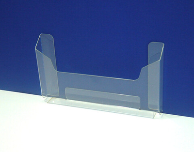 Карман буклетница 240х140 25мм гор 1,5 ПЭТ