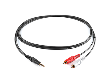 PROCAST cable S-MJ/2RCA.2 - профессиональный межблочный соединительный звуковой кабель