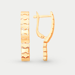 Серьги золотые