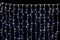 Светодиодный занавес с мерцающим диодом 2*3 м., 420 холодных белых LED ламп, белый провод, Winner Light (w.03.6W.420+)