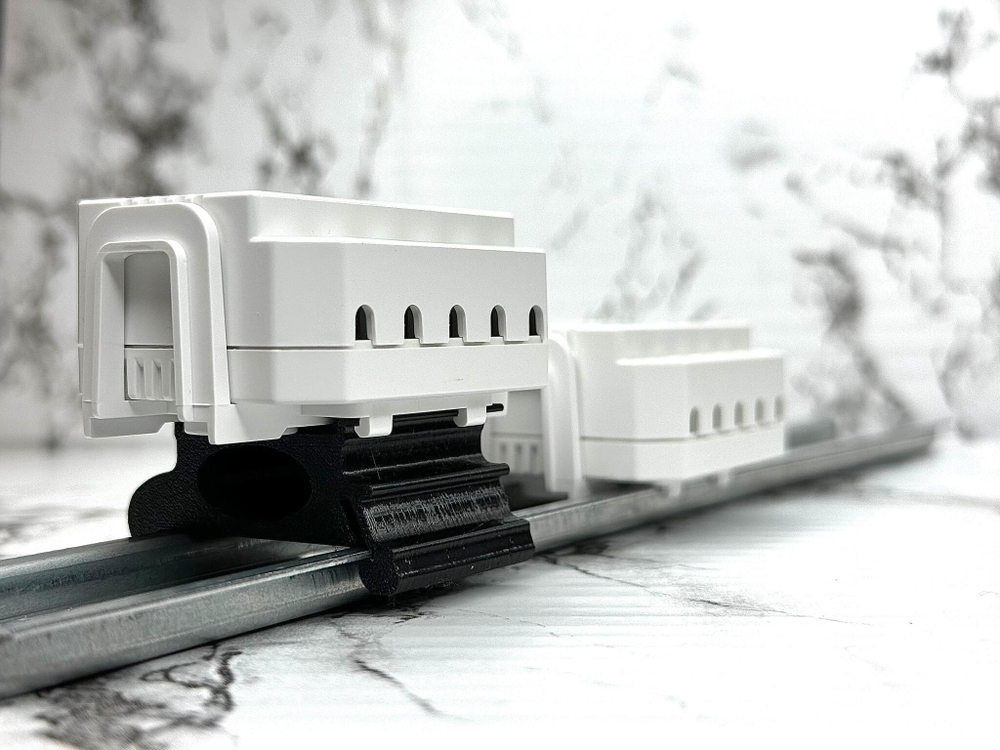 Крепеж на DIN RAIL для выноса реле (THR316/20, POWR316/20, DUALR3/LITE)
