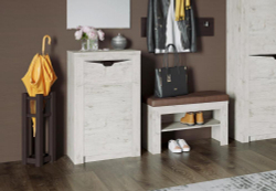 Соренто прихожая Тумба с дверцей и ящиком