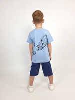 01-151-4 Комплект для мальчика (джемпер+шорты)