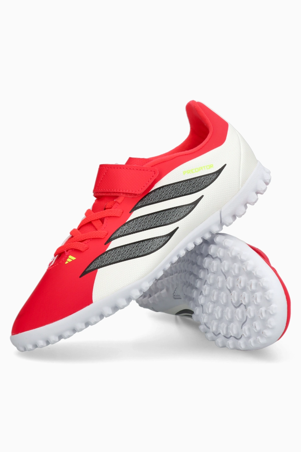 Сороконожки adidas Predator Club Hook-and-Loop TF Junior - красный