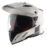 Шлем AXOR X-CROSS DUAL VISOR SC, с визором, цвет белый (S)
