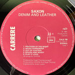 Saxon ‎– Denim And Leather (Скандинавия 1981г.)