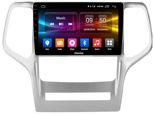 Магнитола для Jeep Grand Cherokee 2010-2013 - Carmedia OL-9254 QLed, Android 10/12, ТОП процессор, CarPlay, SIM-слот