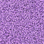 Японский бисер TOHO Round 15/0 (№935), окрашенный изнутри прозрачный