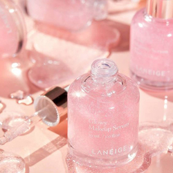 Laneige Glowy makeup serum укрепляющая сыворотка для макияжа