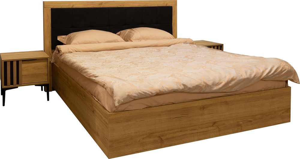 Кровать «Деко» из дуба купить в Иркутске