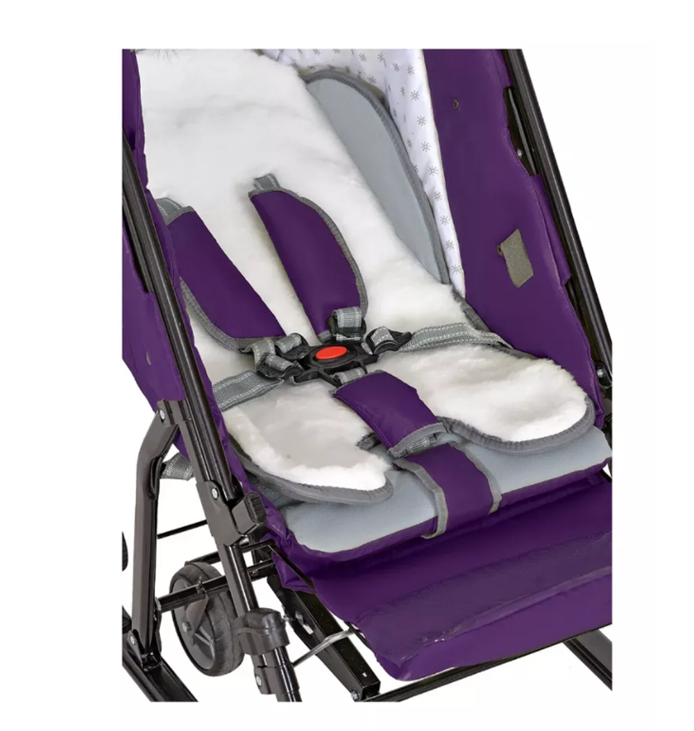 Санки-коляска Ника НД7-5SK/1 черничный