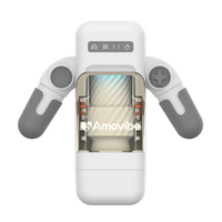 Автоматический белый робот-мастурбатор в виде игрового джойстика Amovibe Game Cup WRM Thrusting Male Masturbator