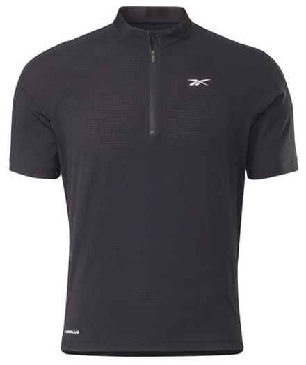 Теннисное поло Reebok Les Mills Zip Polo M - black