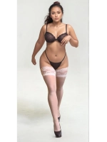 Чулки 2 шт широкая резинка эротические кружевные под пояс