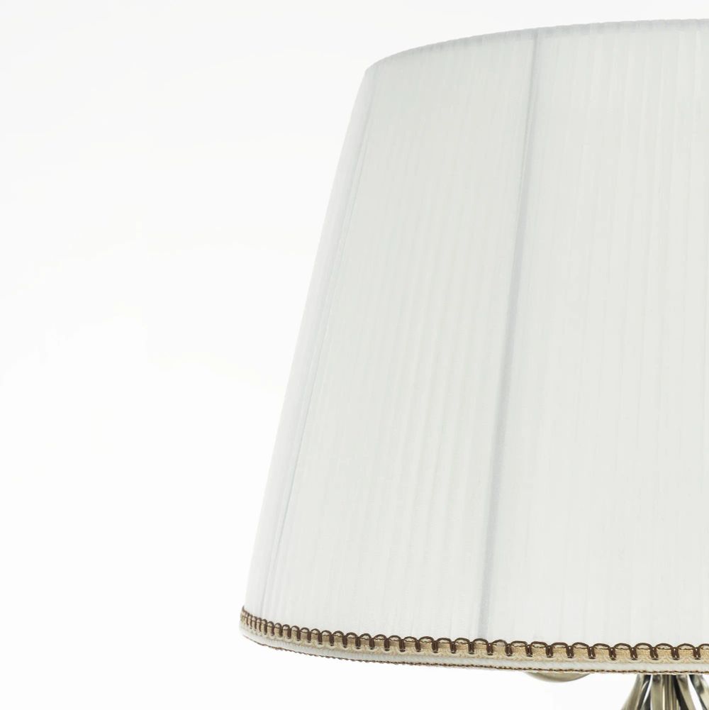 Citilux Вена CL402930 Торшер бронза с белым абажуром