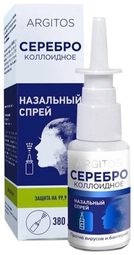 Argitos Коллоидное серебро спрей д/мест. прим. фл., 30 мл