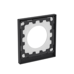 Рамка 1 пост IP44, KANT, ванильный марципан