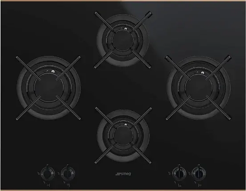 Встраиваемая газовая варочная панель Smeg PV664LCNR