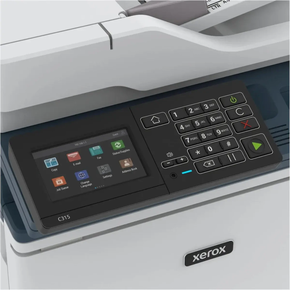 МФУ лазерный Xerox C315V_DNI, A4, цветной, лазерный, белый
