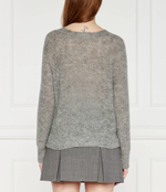 Хлопковый свитер nievo Marella SPORT - серый(33662542)