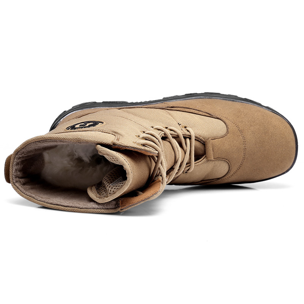 QIANGREN 3515 Outdoor Boots Men"s Brown