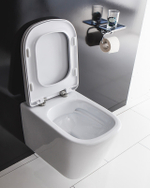 Унитаз BelBagno Albano BB120CHR/BB120SC подвесной с сиденьем Микролифт