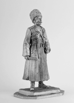 Оловянный солдатик Казак с плеткой, 1914