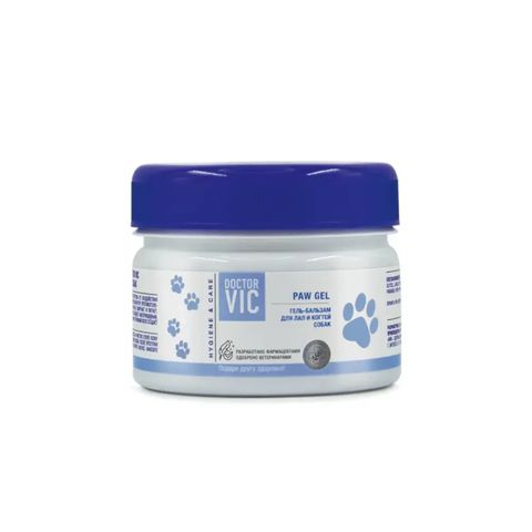 Doctor vic гель-бальзам для лап и когтей собак 80 гр