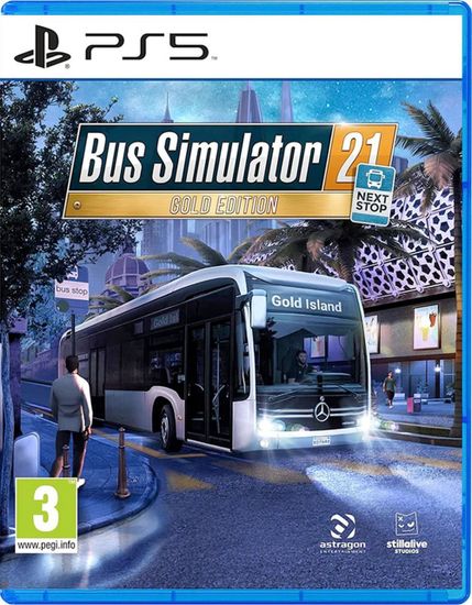 PS5 Bus Simulator 21: Next Stop Gold Edition (Новый, Русские субтитры, PPSA-06776)