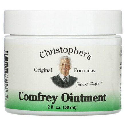 Растительные экстракты и настойки Comfrey Ointment, 2 fl oz (59 ml)