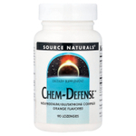 Source Naturals, Chem-Defense™, апельсин, 90 пастилок